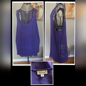 Kismet Deep Purple Tank Top